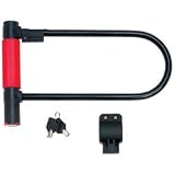 Diamond Plate Multi-Purpose Shackle Heavy-Duty Steel Lock With Keyhole Cover Clam Packed