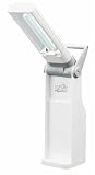 Ott-Lite Truecolor Battery Powered Task Lamp-White And Grey