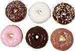 Donuts 6 pack Assorted Fake Food