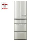 【エコポイント対象商品】日立 415L 6ドア ノンフロン冷蔵庫（ハイブライトステンレス）フロストリサイクル冷却 ビッグ＆スリム60 R-SF42ZM-SH