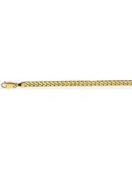 4mm Concave Curb Chain 28"