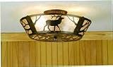 16W Elk Flushmount Ceiling Fixture