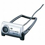 バッファロー CMOS 130万画素WEBカメラ オートフォーカス機能付 シルバー BWC-130MS03A/SV