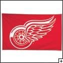 3 x 5 Feet Detroit Red Wings Nylon - outdoor NHL Flag Made in US.