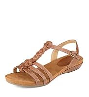 Footglove™ Original Leather Wide Fit Plait Gladiator Sandals
