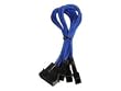 BitFenix Adapter (Molex zu 3x 3-Polig), 20 cm blau/blau