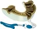 OPRO shield Gold Premium Mouthguard (strapped) White