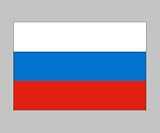 Drapeau Russie 1.50 x 1.00m 100% polyester avec 2 oeillets