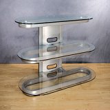 Bello FP-3230S - Silver 32 Flat Panel TV Stand