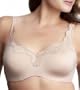 Le Mystere Lace Tisha Underwire Bra, 34G, Natural