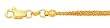 14k Gold Triple Strand Rope Chain- 17"