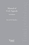 Manual of civil appeals