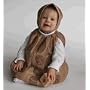 Mullins Square Peanut Baby Costume, Tan - 6-18 Months