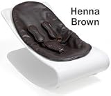 coco plexistyle baby lounger - White Frame - Henna Brown