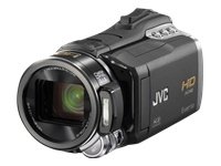 JVC GZ-HM400 Full-HD Camcorder (SD/SDHC-Card, 32 GB interner Speicher, 10-fach opt. Zoom, 9 Megapixel Fotofunktion, 7,1 cm (2,8 Zoll) Display) schwarz