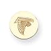 14K Atlanta Falcons Logo Round Tie Tac