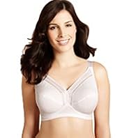 Total Support Non-Wired Spotted D-G Bra