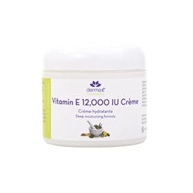Vitamin E 12000 I.U. Cream by Derma-E 4 Ounces