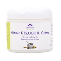 derma e - Vitamin E Creme, 12,000 IU, 4 oz cream [Health and Beauty]