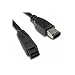 Firewire 800 To 400 9 Pin To 6 Pin Lead Cable Ieee1394b Black Or Silver
