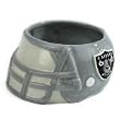 Oakland Raiders 3"x5" Ceramic Helmet Soup/Dip/Party Bowl - NFL Football