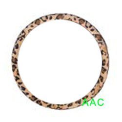Animal Print Steering Wheel Cover - Leopard