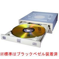 KEIAN LITEON 内蔵スーパーマルチ S-ATA アイボリーブラックベゼル&ソフト付 IHAS120-27