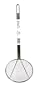King Kooker WKA2 20-Inch Nickel Plated Skimmer