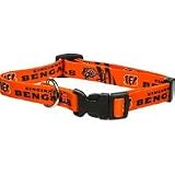 Cincinnati Bengals Large Adjustable Dog/Cat Collar (Large)