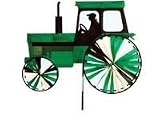 Large Modern Tractor Green
