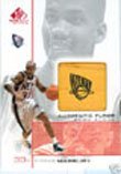 2001 SP Authentic Stephon Marbury Game-Used Floor Card