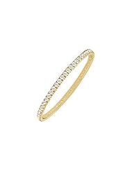 Diamond Eternity Bangle 18K Yellow Gold - 5.00 CT Diamonds