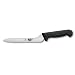 Victorinox Carbon Steel 7.5 Inch Offset Sandwich Knife with Black Fibrox Handle