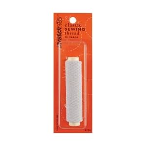 Elastic-Thread-30Yds-White