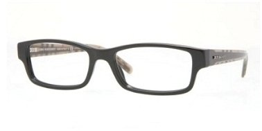 Burberry Eyeglasses BE2066 3177 Black/Demo Lens 52mm