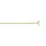 24k Yellow Gold 2.1mm Solid Rolo Necklace - 16 Inch - JewelryWeb