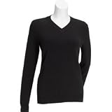 Nivo Sport Long Sleeve Solid V Neck Sweater