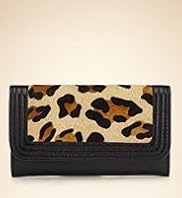 Autograph Leather Leopard Print Purse