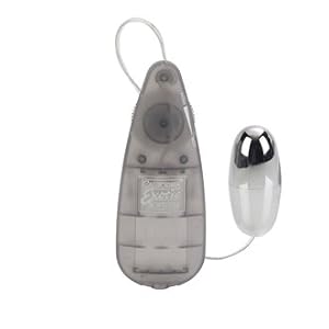 California Exotic Novelties Slim Teardrop Bullet, Silver