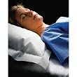 Graham Medical Products Tissue Polylined Pillowcases 21" X 30" Standard Tissue/poly White