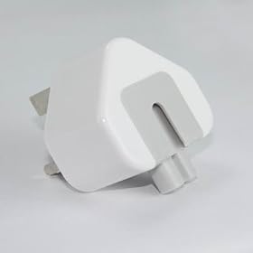 UK Standard 3-PIN Plug Adapter For Apple iPad iPod Touch, Classic, Nano, iPhone 3G/3GS/4/4S