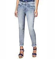 Indigo Collection Embroidered Denim Jeans