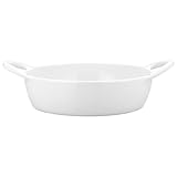 Pillivuyt Eden Round Gratin Dish Large, 9 Inches, 2 Quart Capacity