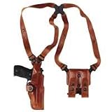 Galco Vertical Shoulder Holster System Available options: Galco Vertical Shoulder Holster System - Ambidextrous - Tan Model VHS106