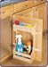 Rev-A-Shelf Wood Door Storage Organizer for 42 Sink Base Cabinets