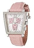 Corum 196-404-47-0008-PM81 Trapeze Chronograph White Dial Leather Women's Watch