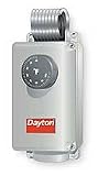 Dayton 1UHH1 Line Voltage Control, SPDT, Grey, Analog