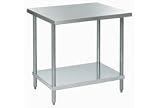 24 X 24 18 Gauge Stainless Steel Workbench