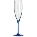 DOMAINE FLUTE BLUE, CS 1/DZ, 08-1626 LIBBEY GLASS, INC. GLASSWARE