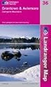 Grantown, Aviemore and Cairngorm Mountains (OS Landranger Map Series)